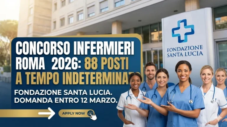 Concorso Infermieri Roma 2026